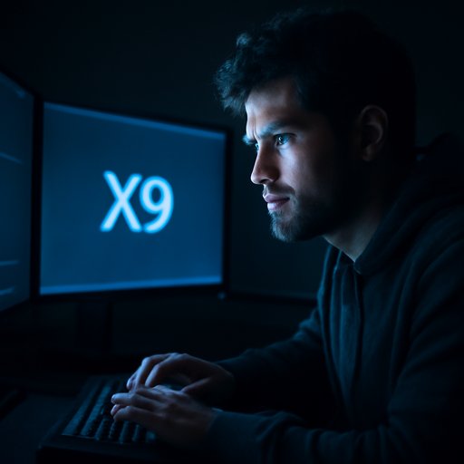 x9 ফোনে APK ইনস্টল দৃশ্য